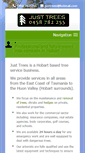 Mobile Screenshot of justtrees.com.au